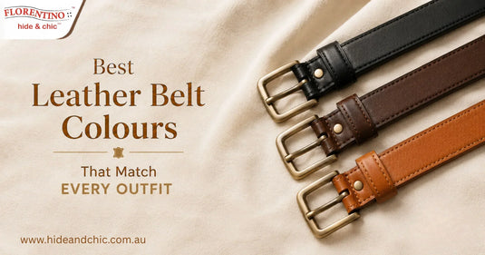 best leather belt colours