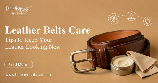 Leather belt care