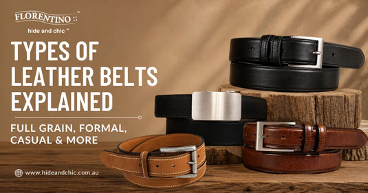 Types Of Leather Belts 