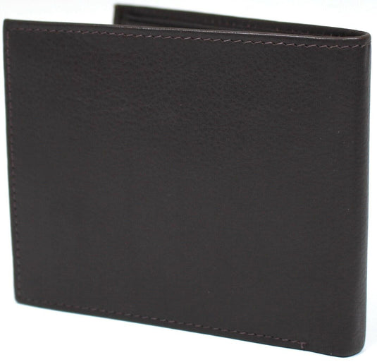 RFID Genuine Leather Wallet. Colours: Black or Brown. Style No: 11043
