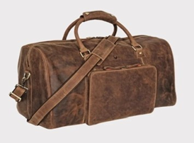 Naples XXL Vintage Black Large Travel Bag