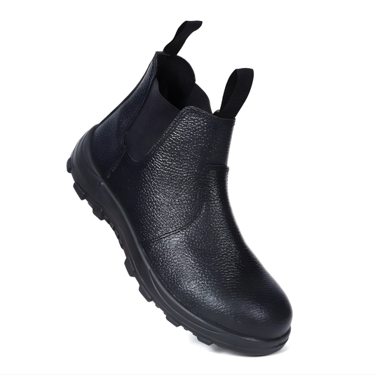 Work Boots - Stronger Elastic. Crack-Proof Leather. Built for Tough Jobs.