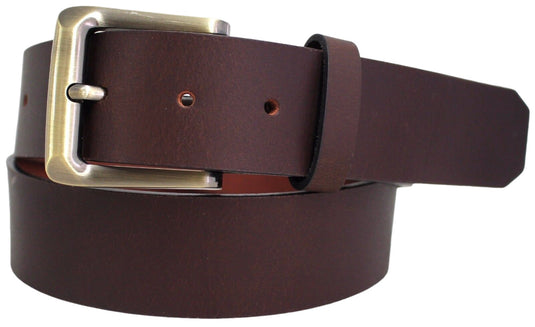 Hide & Chic Full Grain Leather Belt.  38 mm wide Style: 41005