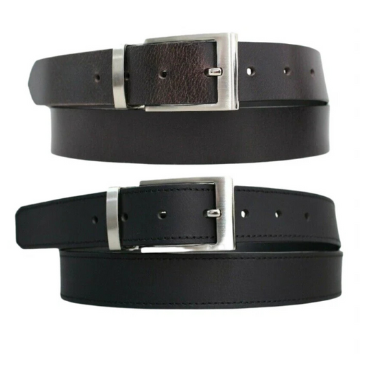 Hide & Chic Full Grain Leather Quality Men’s Belt. Sizes up to 52 inches. Style: 41017