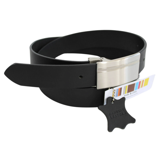 Hide & Chic Full Grain Leather Men’s Belt. Style 41025