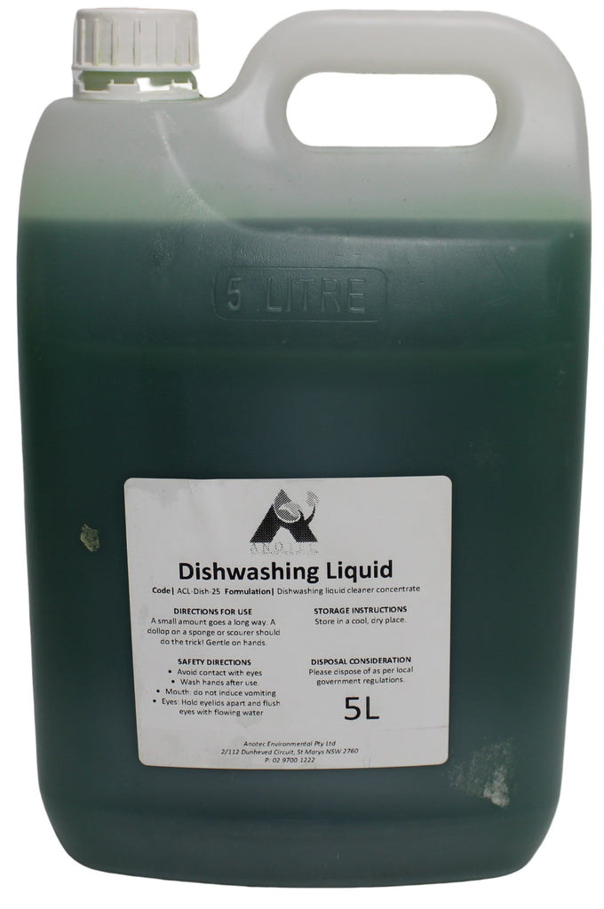 Australian Made Dish Washing Liquid 5L Free postage.