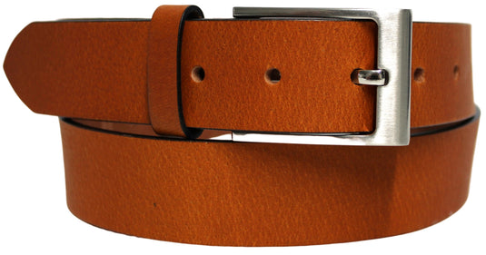Quality Genuine Full Grain Leather Belt. Australian Seller. Colour: Tan. Style No: 45012.
