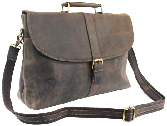 Leather laptop bags