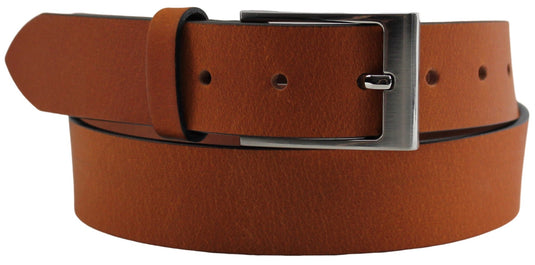 Quality Genuine Full Grain Leather Belt. Australian Seller. Colour: Tan. Style No: 45012.