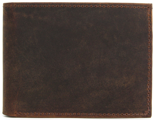 RFID Genuine Leather Wallet. Colours: Black or Brown. Style No: 11043