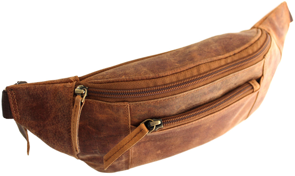 Quality Full Grain Hunter Leather Waist Bag. Style No: 72003. COMING SOON.