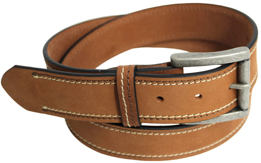 Hide & Chic Full Grain Leather Classic Jeans Belt. Style No: 43005