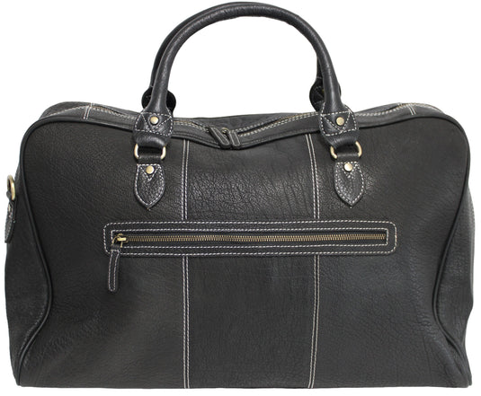 Weekender Bag, Large Travel Duffel Bag Genuine Leather, Carry on Overnight Bag.
