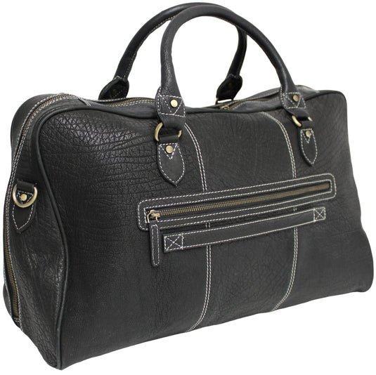 Weekender Bag, Large Travel Duffel Bag Genuine Leather, Carry on Overnight Bag.