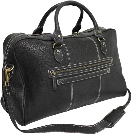 Weekender Bag, Large Travel Duffel Bag Genuine Leather, Carry on Overnight Bag.