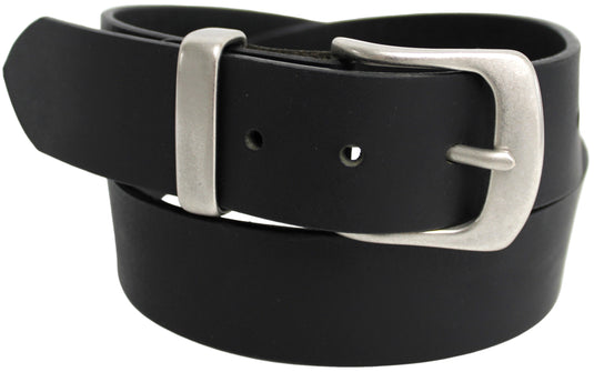 Solid Brass Buckle and Keeper. Quality Full Grain Genuine Leather Belt | Style No: 41004