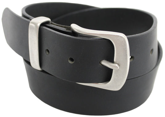 Solid Brass Buckle and Keeper. Quality Full Grain Genuine Leather Belt | Style No: 41004