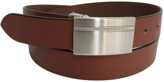 Hide & Chic Full Grain Leather Men’s Belt. Style 41025