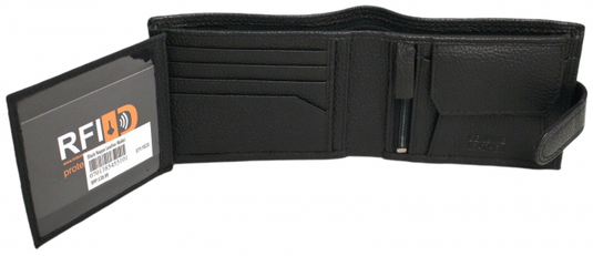 Quality Full Grain Cow Hide Leather Wallet. Style: 11020 Hide & Chic