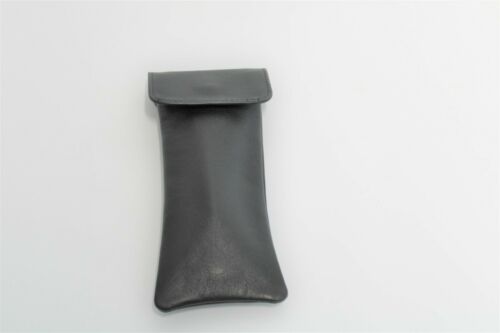 Glasses Case with Genuine Leather and Padding. Colours: Black, brown and red. Style: 11036 Hide & Chic