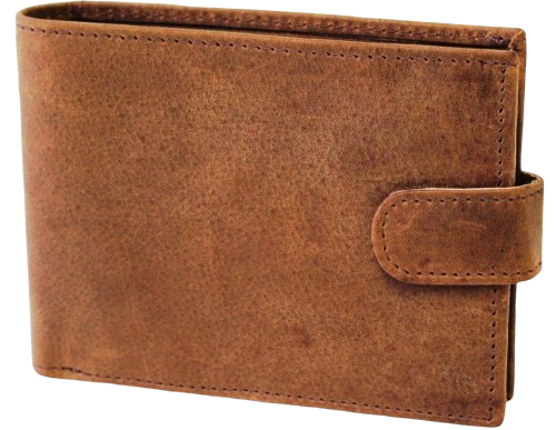 RFID Lined Hunter Leather Wallet. Style Number: 12047 Hide & Chic