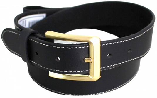 Hide & Chic Stockman’s Leather Knife Belt with Knife pouch. Black or Brown. Style: 41014