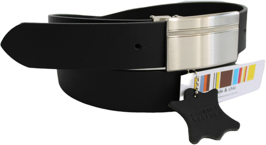 Hide & Chic Full Grain Leather Men’s Belt. Style 41025