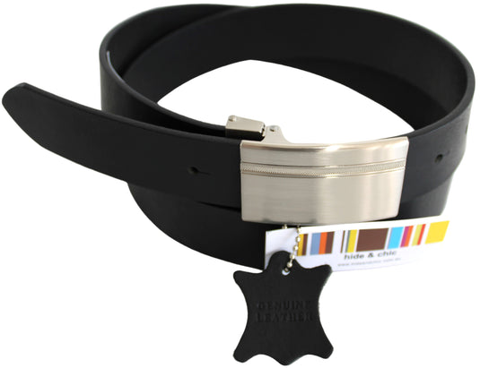 Hide & Chic Full Grain Leather Men’s Belt. Style 41025