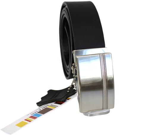 Hide & Chic Full Grain Leather Men’s Belt. Style 41025