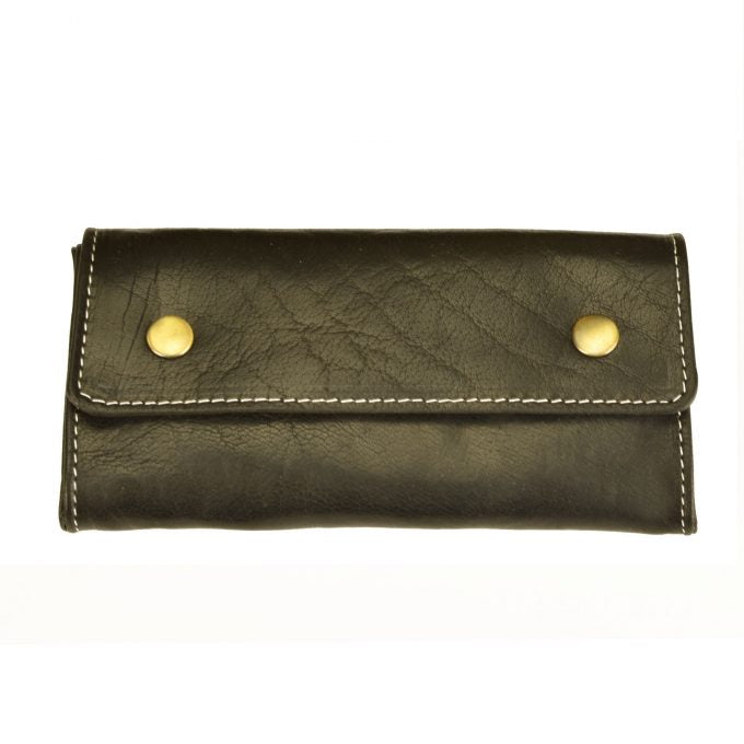 Full Grain Leather Tobacco Pouch 11032 Hide & Chic